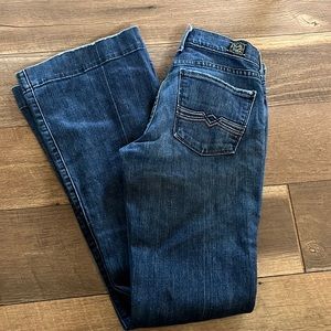 Lucky Brand 6 28 Bootcut Jeans Dark Blue Dungarees